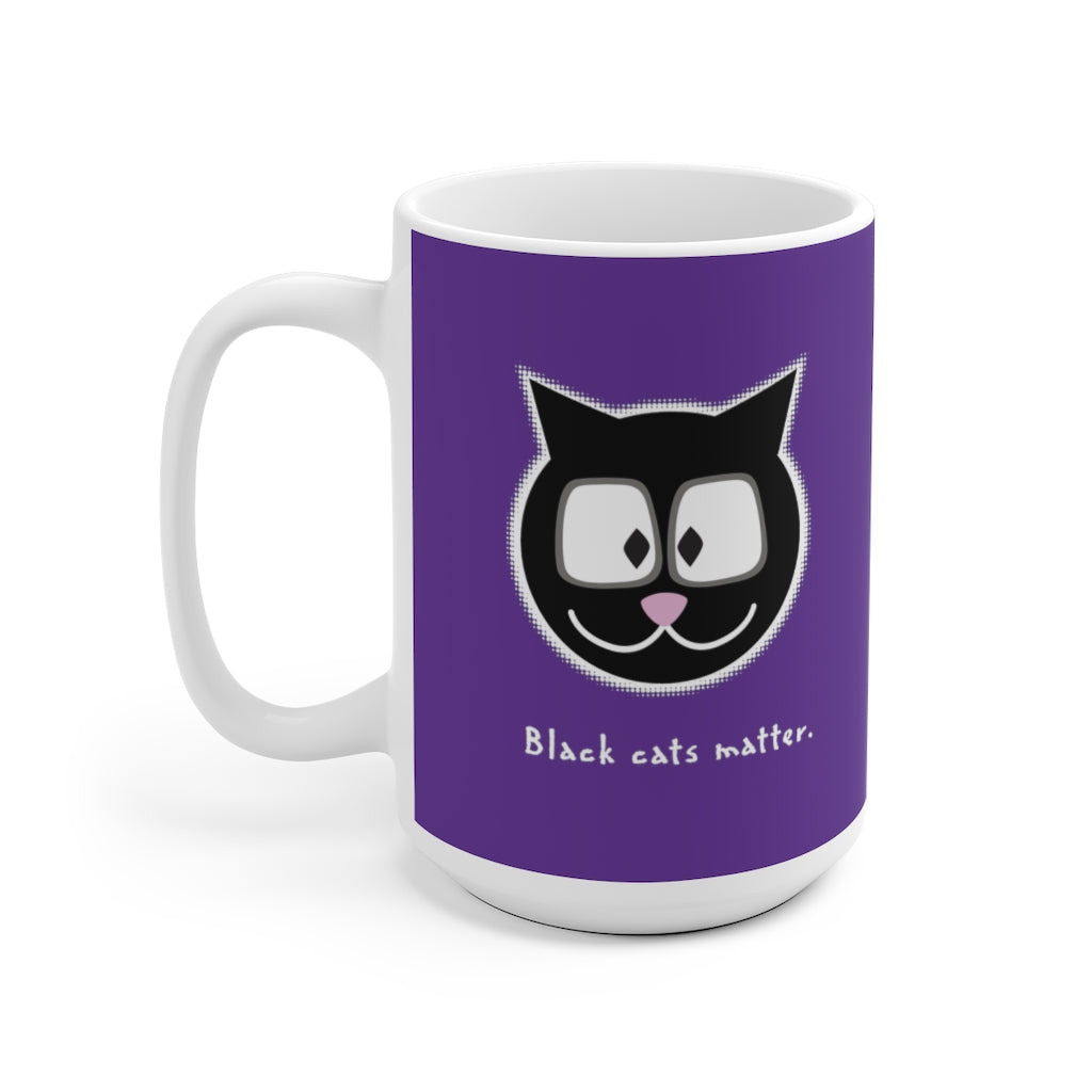'Black Cats Matter' Ceramic Mug