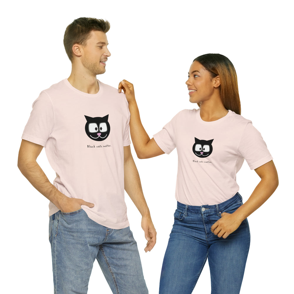 Black Cats Matter Unisex Jersey T-shirt