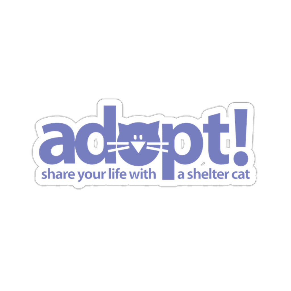 ADOPT! a Shelter Cat Stickers