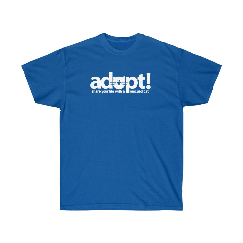 Adopt a Rescue Cat' Unisex T-shirt –