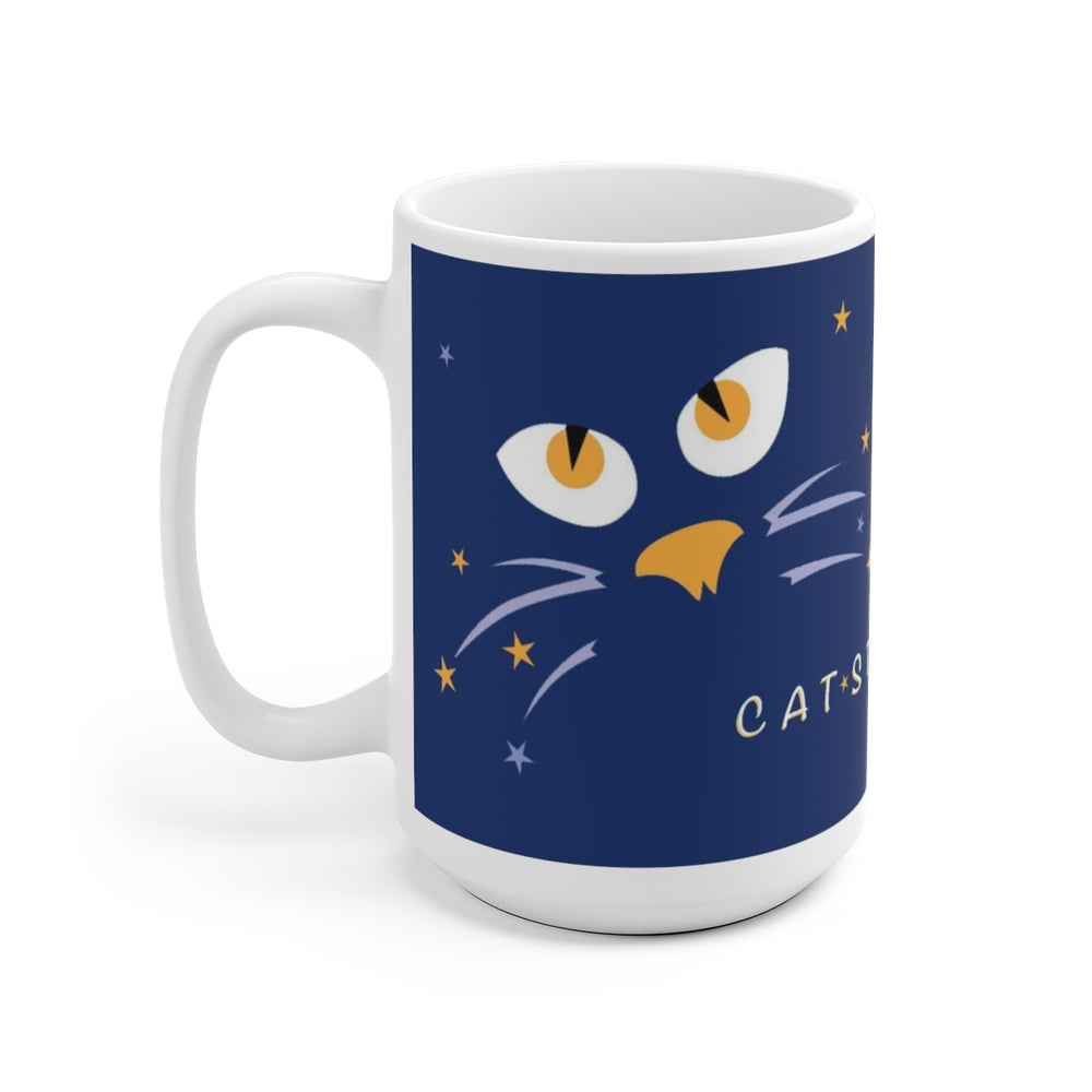Cat-Struck Ceramic Mug